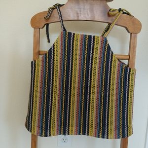 Multi stripe top